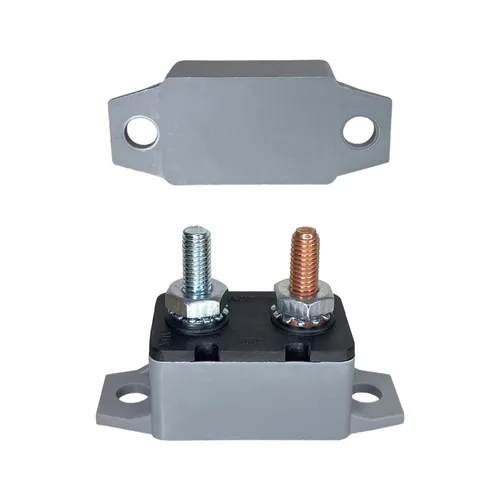 Vista 3 de Disyuntor de reinicio automático de 12 V - 24 V de 5 amperios con perno de cubierta para automóviles, marina, remolques (5A, 1 paquete)