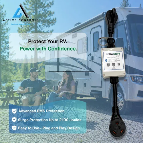 Vista 2 de SoftStart - Arranque suave de 30 amperios para aire acondicionado de autocaravanas - Funciona hasta 2 CA para caravana de 30 amperios con aplicación