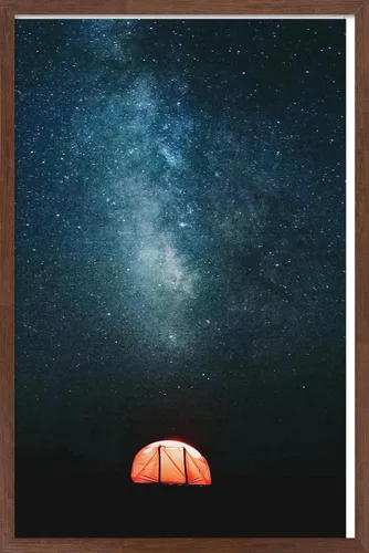 Vista 19 de Trends International Póster de pared Under The Stars, 14.725 x 22.375 pulgadas, versión enmarcada de madera de granero