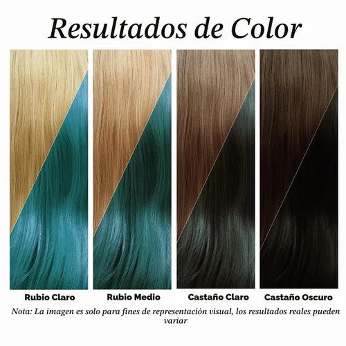 Vista 3 de Adore Tinte semipermanente verde para el cabello, vegano y libre de crueldad, 4 onzas líquidas, 168 Emerald (paquete de 1) Tinte verde vegano