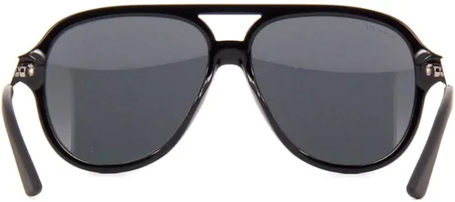 Vista 4 de Gucci GG0688S - 001 Gafas de sol negras con lente gris de 2.323in, Negro
