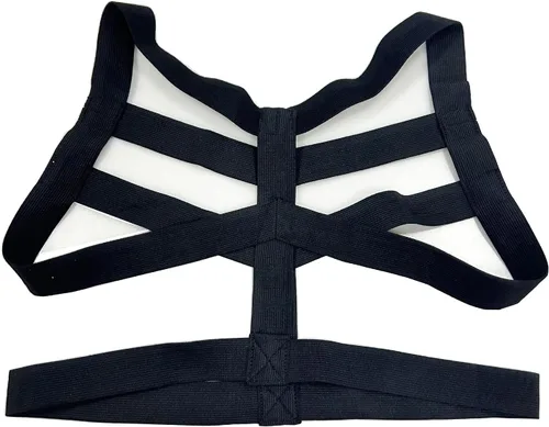 Vista 5 de Arnés de nylon fuerte del pecho del cuerpo de los hombres del apoyo elástico del apoyo del club desgaste trajes
