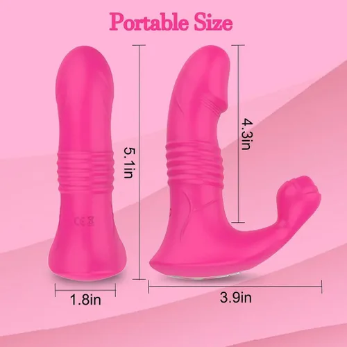 Vista 7 de Consolador, 2024 nuevas rosas para mujeres, juguete sexy de 10 velocidades, juguetes para adultos, juegos de herramientas para adultos
