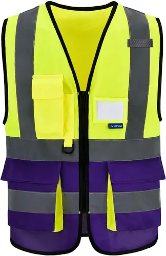 Vista 17 de XS Chaleco de seguridad negro para mujer XS