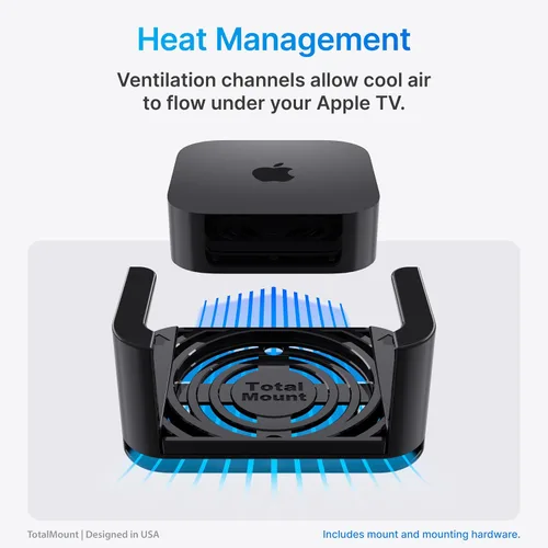 Vista 8 de Totalmount – Soporte para Apple TV compatible con el Apple TV 4