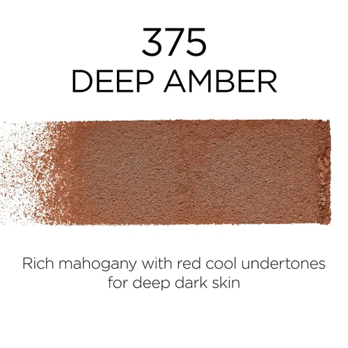 Vista 3 de L'Oréal Paris Infallible - Base de maquillaje en polvo, 24 horas de uso, impermeable, ámbar profundo, paquete de 3