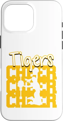Vista 19 de Tigers Cheer Back to School Cheerleading Spirit GY Case for iPhone 17