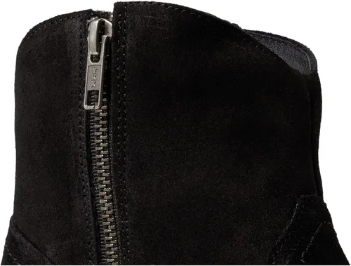 Vista 6 de Alondra - Botas vaqueras con tacón de bloque con flecos para mujer