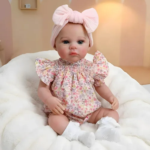 Vista 14 de FOCKOF Muñecas de Bebé Realistas Reborn - Muñecas de Bebé de la Vida Real de 18 Pulgadas Niña Muñeca de Bebé Realista con Accesorios para 3+ Años