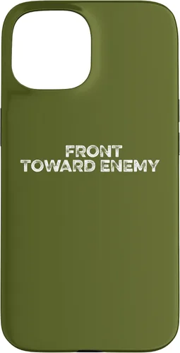 Vista 6 de Funda para iPhone 16 frente a la mina enemiga militar veterano ejército Claymore Mines Case