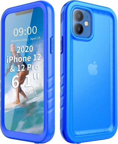 Vista 20 de Cozycase TOP - Funda impermeable militar IP68 para iPhone XR, resistente 360 a prueba de golpes, cuerpo completo, con protector de cámara