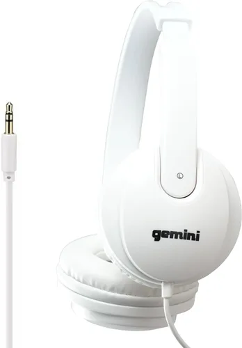 Vista 6 de Gemini Auriculares para DJ sobre la oreja, controladores de 1.575 in, color negro (DJX-200) Auriculares DJ sobre la oreja, controladores de 1.575