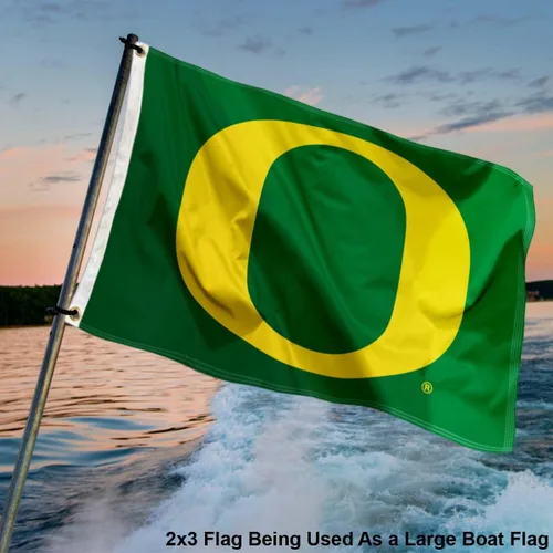 Vista 4 de Oregon - Bandera pequeña de 2 x 3 pies