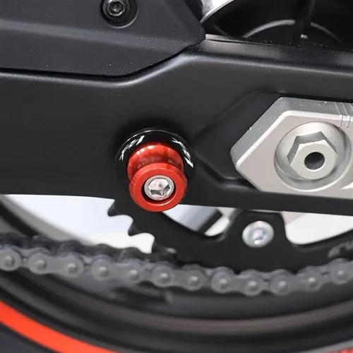 Vista 3 de Motorcycle M6 Swingarm Sliders Screw Swing Stand Screws Compatible with Yamaha FZ1 FZ-1 2006-2015 FZ6 N S 2004-2016 FZ8 FZ-8 2010-2018