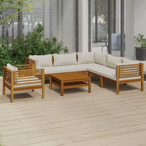 Vista 42 de Juego de 5 piezas para patio con cojín, juego de muebles de sofá, resistente a la intemperie, adecuado para uso en exteriores, requiere montaje Gris