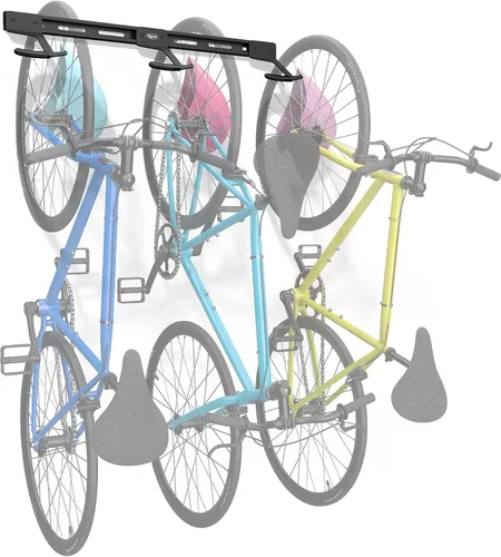Vista 7 de Koova Soporte de pared para bicicleta Soporte de bicicleta de acero Perchas ajustables Fácil montaje Fabricado en Estados Unidos