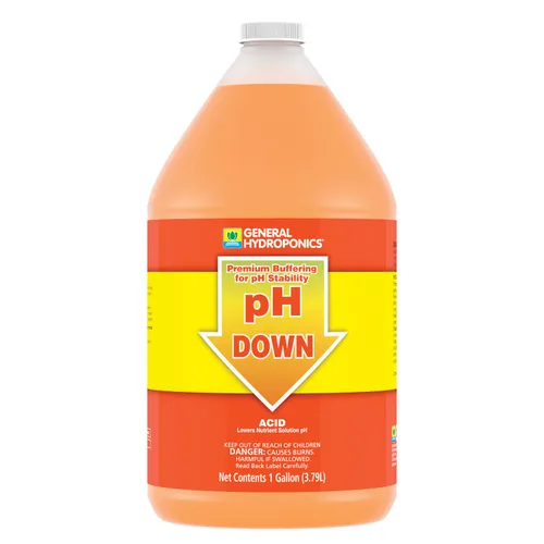 Vista 2 de General Hydroponics pH Down Liquid Premium Buffering, 1 galón, naranja y CALiMAGic 1-0-0, spray de mezcla concentrada, deficiencias secundarias