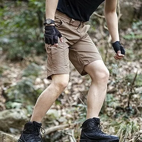Vista 3 de AUTIWITUA Pantalones cortos cargo para hombre