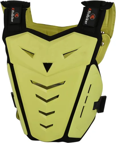 Vista 10 de Chaleco de Armadura Corporal para Motocicleta Equipo de Dirt Bike, Protector de Pecho Equipo de Motocross Protector de Pecho y Espalda