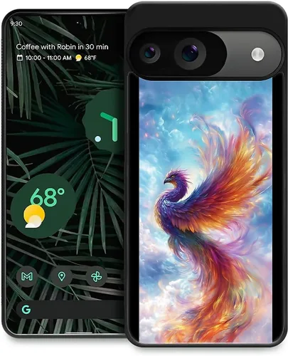 Vista 118 de Compatible con Google Pixel 4A 5G Mobile Case Creative Acrylic Back Panel Silicona Edge Case Slim Protección Especialmente para Google Pixel 4A 5G