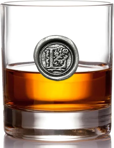 Vista 18 de English Pewter Company - Vaso de whisky antiguo de 11 onzas con inicial de monograma, regalos únicos para hombres, regalos personalizados con tu