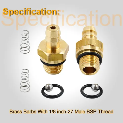 Vista 5 de 190593GS Kit de inyector de jabón químico para lavadora a presión, 2 piezas, compatible con Homelite, Ryobi, Husky, Troy Bilt reemplaza a 190635GS