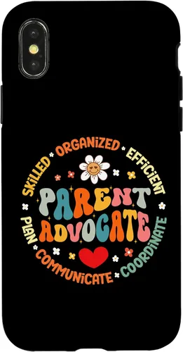 Vista 4 de iPhone 15 Parent Advocate Back to School Teacher Appreciation Week Case