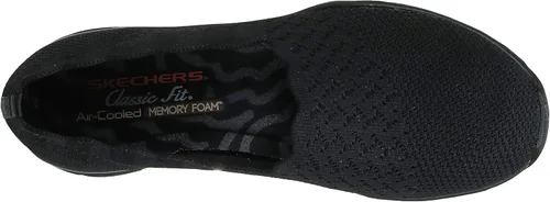 Vista 11 de Skechers Women's Seager-Stat-Scalloped Collar, Engineered Skech-Knit Slip-on-Classic Fit Loafer