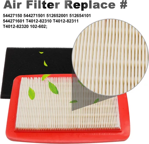 Vista 3 de 544271501 512652001 Filtro de aire de reemplazo para Red Max EBZ8500 EB7000 EBZ7500 EB8000 Reemplazo para Husqvarna 170BF 170BT 180BF 180BT 370BFS
