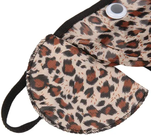 Vista 3 de QINGD's - Lencería para hombre, tanga, espalda en T, ropa interior con estampado de elefante, parte inferior