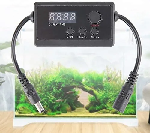 Vista 4 de Acuario LED Regulador de luz regulador de luz de sincronización de peces Atenuación inteligente Lámpara LED Acuario Luz Accesorios