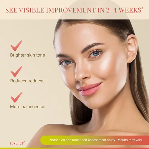 Vista 6 de Suero facial de ácido azelaico 10% para mujeres – Suero facial iluminador y aclarante con niacinamida, vitamina C, ácido hialurónico y aceite
