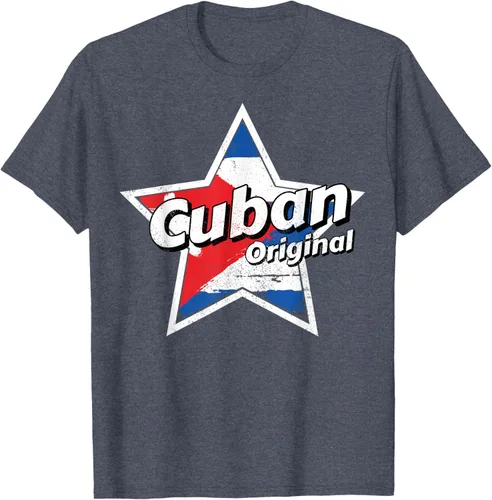 Vista 33 de Camisa Cubano Original Camisa Bandera de Cuba Camiseta Cubano, Negro