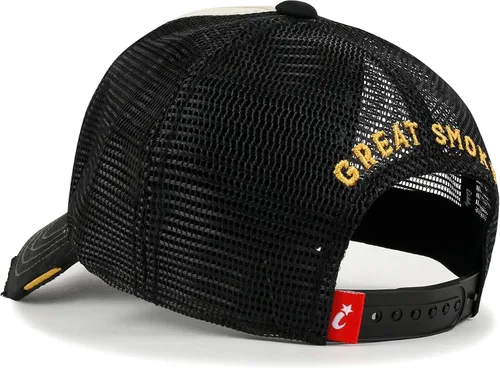 Vista 4 de ililily Gorra de béisbol vintage con bordado de Howels prémium