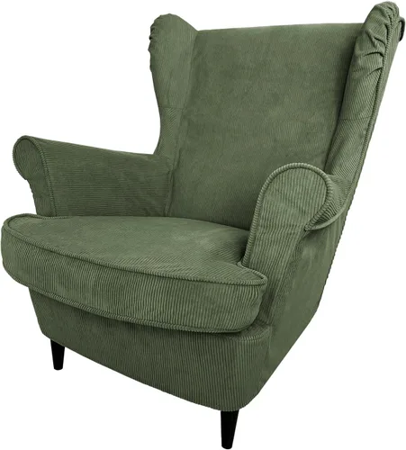 Vista 9 de Funda de sillón para silla IKEA Strandmon Wing, funda de sofá, 559-1