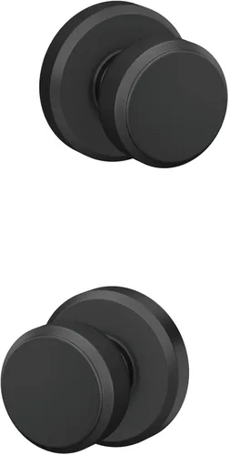 Vista 16 de SCHLAGE Pomo de bloqueo sin giro, latón antiguo (F170 ORB 609) (paquete de 2)