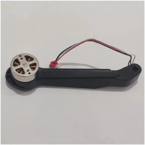 Vista 8 de Pieza de repuesto del motor delantero trasero A1 B1 A2 B2 con motor DIY accesorio para E88 EVO Drone sin escobillas (brazo A1 negro)