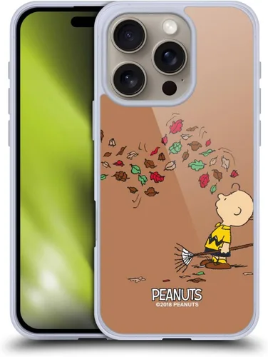 Vista 85 de Head Case Designs Funda de gel suave con licencia oficial de Peanuts Autumn Charlie Brown compatible con Apple iPhone 7 Plus/iPhone 8 Plus