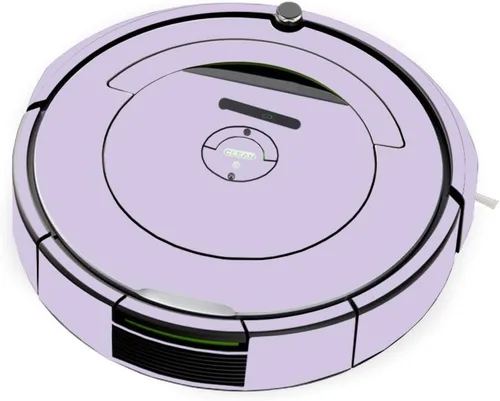 Vista 20 de MightySkins Skin compatible con iRobot Roomba 690 Robot Vacuum - Azul claro sólido Cubierta protectora de vinilo duradera y única Fácil