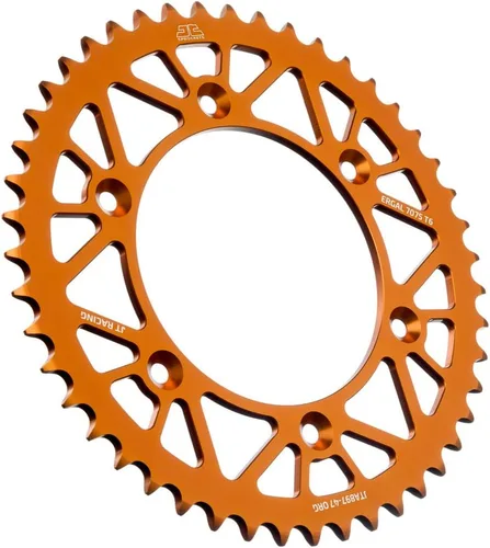 Vista 26 de JT Sprockets JTA897.38BLK - Piñón trasero de aluminio anodizado 7075 T6, color negro