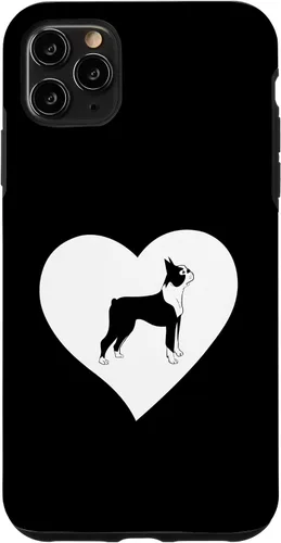 Vista 13 de Boston Terrier Heart Funny Boston Bull Terrier Pet Dog Lover Case for iPhone 17