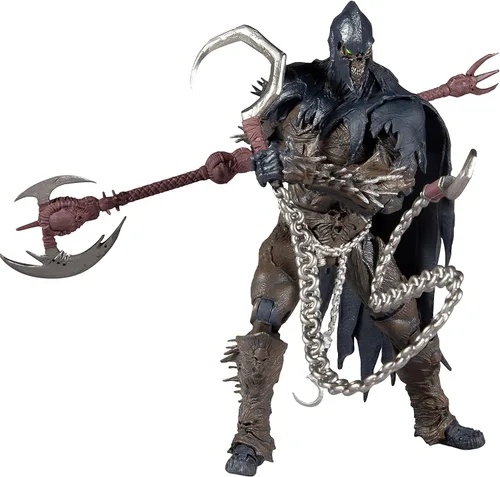 Vista 2 de McFarlane Toys Raven Spawn - Figura de acción de 7 pulgadas con accesorios