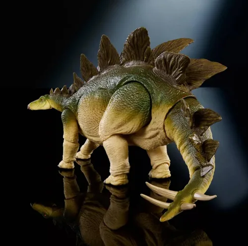 Vista 4 de Jurassic Hammond Collection - Figura de acción grande de Stegosaurus Lost World