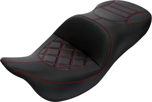Vista 12 de Asiento de pasajero para Harley Touring Road King Glide 09-23