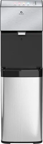 Vista 2 de Avalon Dispensador de agua eléctrico sin contacto y sin botella con BioGuard - 3 temperaturas, reloj digital con control de temperatura