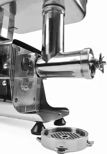 Vista 2 de KWS SL-8 450W 1/2HP Picadora de carne eléctrica de acero inoxidable