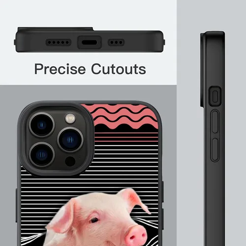 Vista 3 de Funda para iPhone 16 15 14 13 12 11 Pro Max Galaxy S25 S24 S23 S22 S21 S20 FE Plus Ultra A16 A15 A14 A54 Note 20 Negro