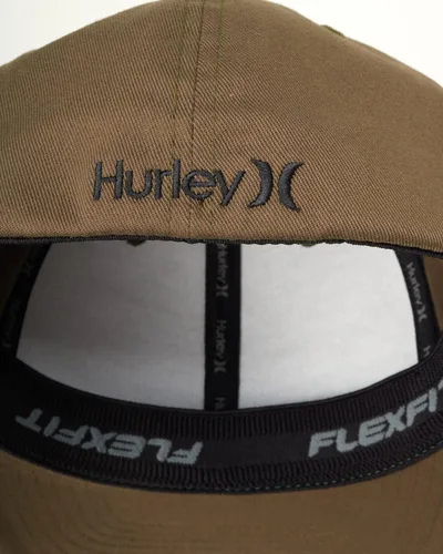 Vista 4 de Hurley Gorra de béisbol para hombre, sombrero ajustado Iron Corp