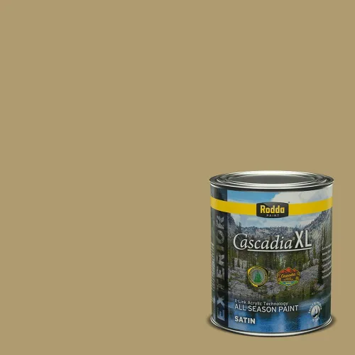 Vista 148 de Rodda Paint CASCADIA XL - Pintura e imprimación satinada para exteriores en uno, cuarto de galón, azul Madonna