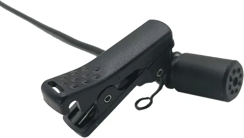 Vista 7 de 2 piezas de plástico ABS Lavalier micrófono clip de corbata para S Ony UWP para Sennheiser para S aramonic para Shure para Boya Ring Lavalier